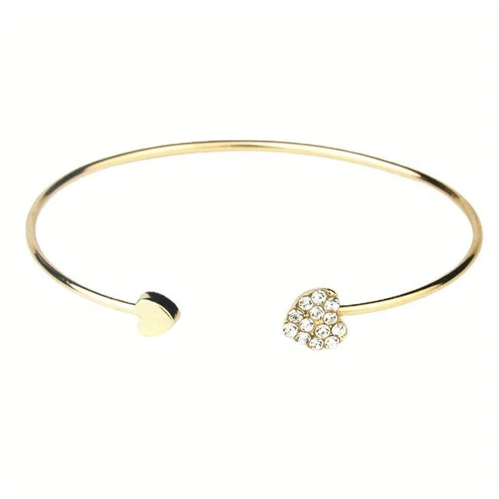 Bracciale Rigido Cuore Luminoso
