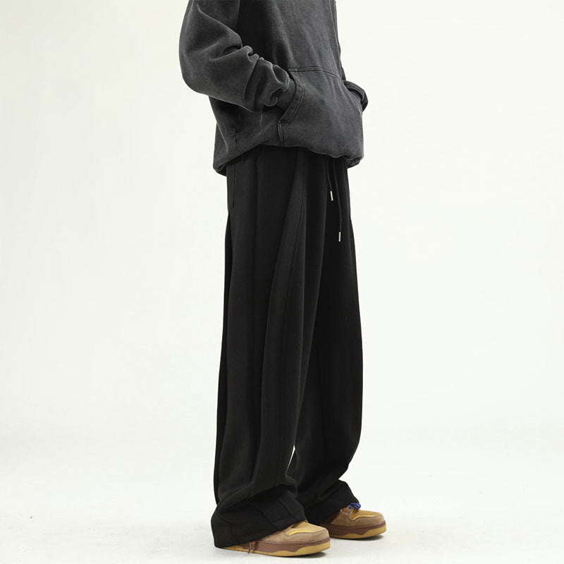 Men's Straight Loose Sports And Leisure Pants
