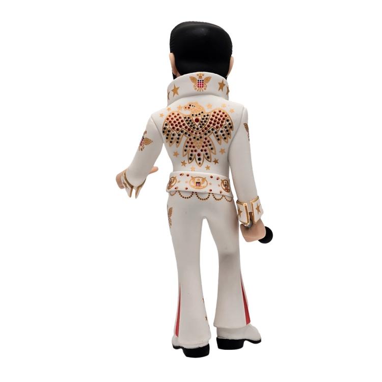 Minix - Elvis Presley White (Music 104) Figure 12Cm Statua Live Collezione