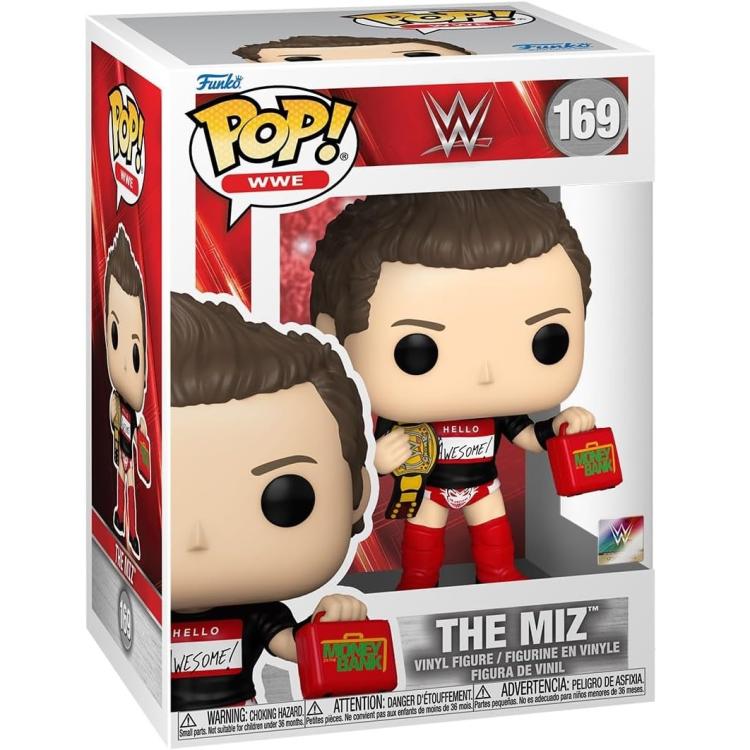 Funko Pop! Wwe - (169) The Miz Vinyl Figure 9Cm - Wrestling