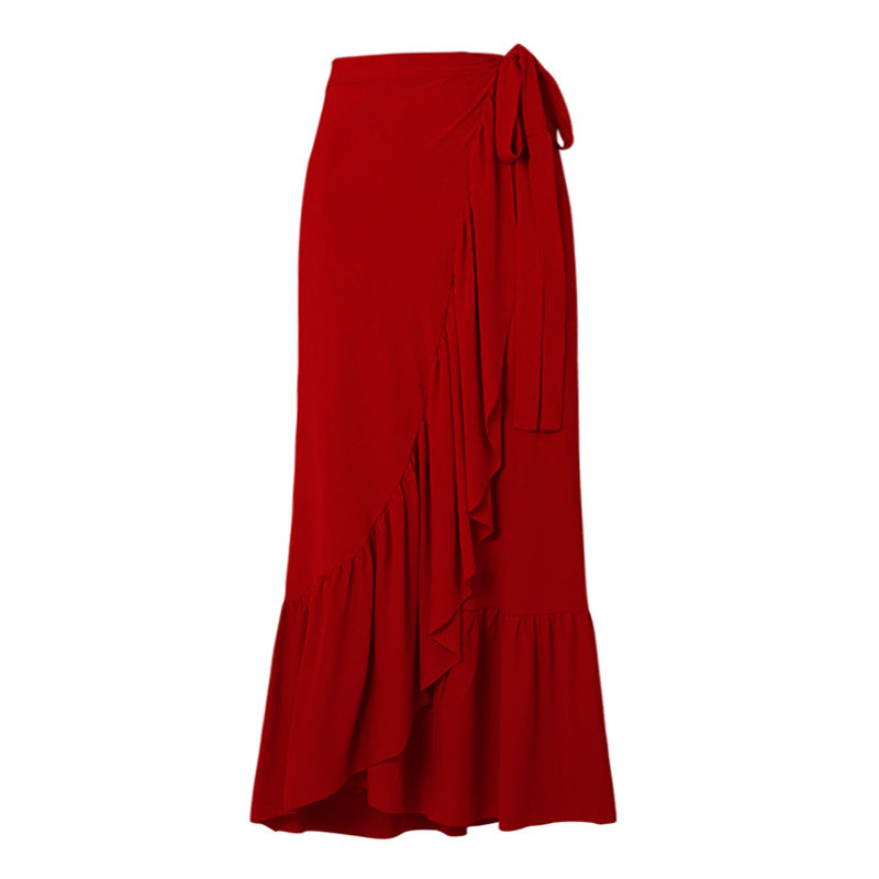 Big Flower One-piece Swimsuit Women's Beach Vacation Suit