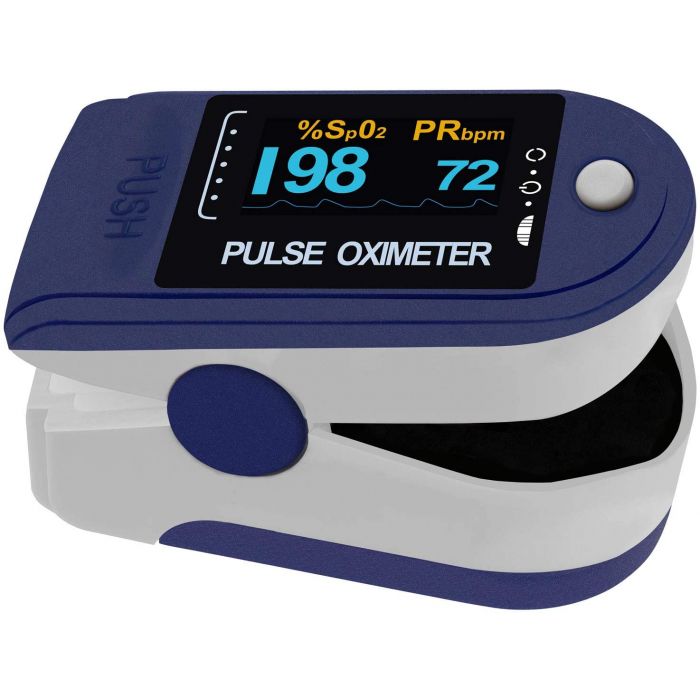 Saturimetro Portatile, Pulsossimetro da Dito, Misuratore Ossigeno, Ossimetro Pulse Oximeter