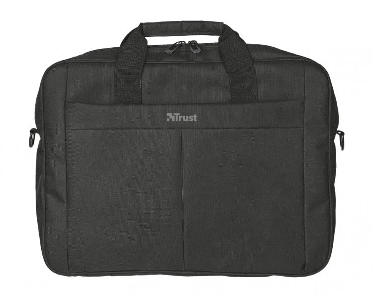 Trust Borsa Per Notebook 16" Primo Carry 21551 Zaino Con Tracolla Nero Valigetta