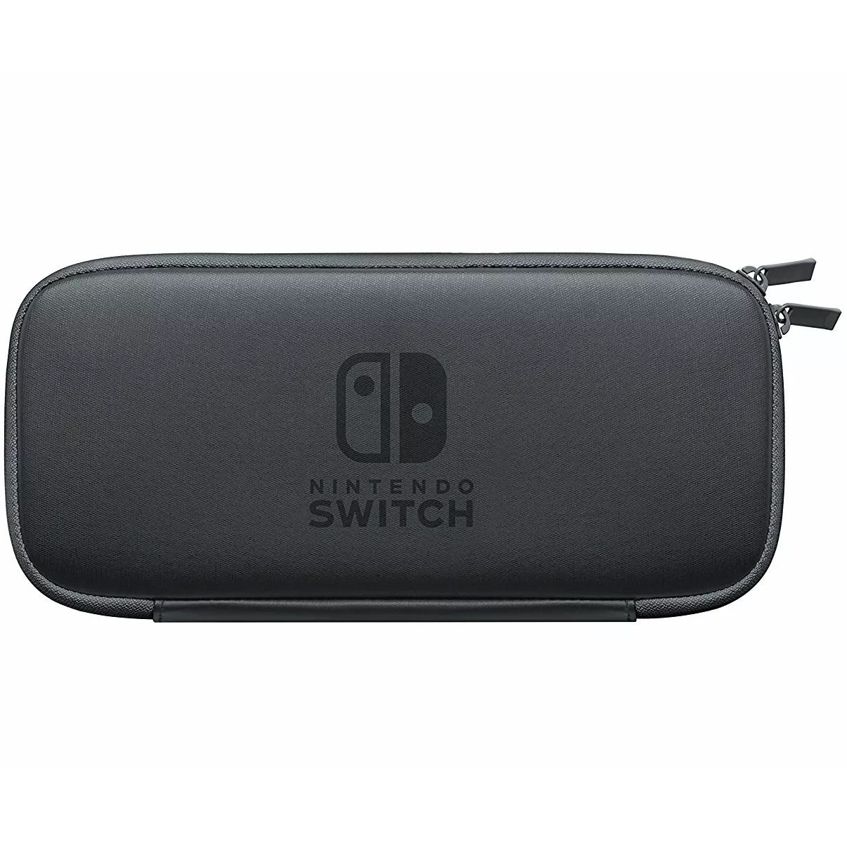 Nintendo Switch Kit Custodia Grigia + Pellicola Protettiva Schermo Console Nuova