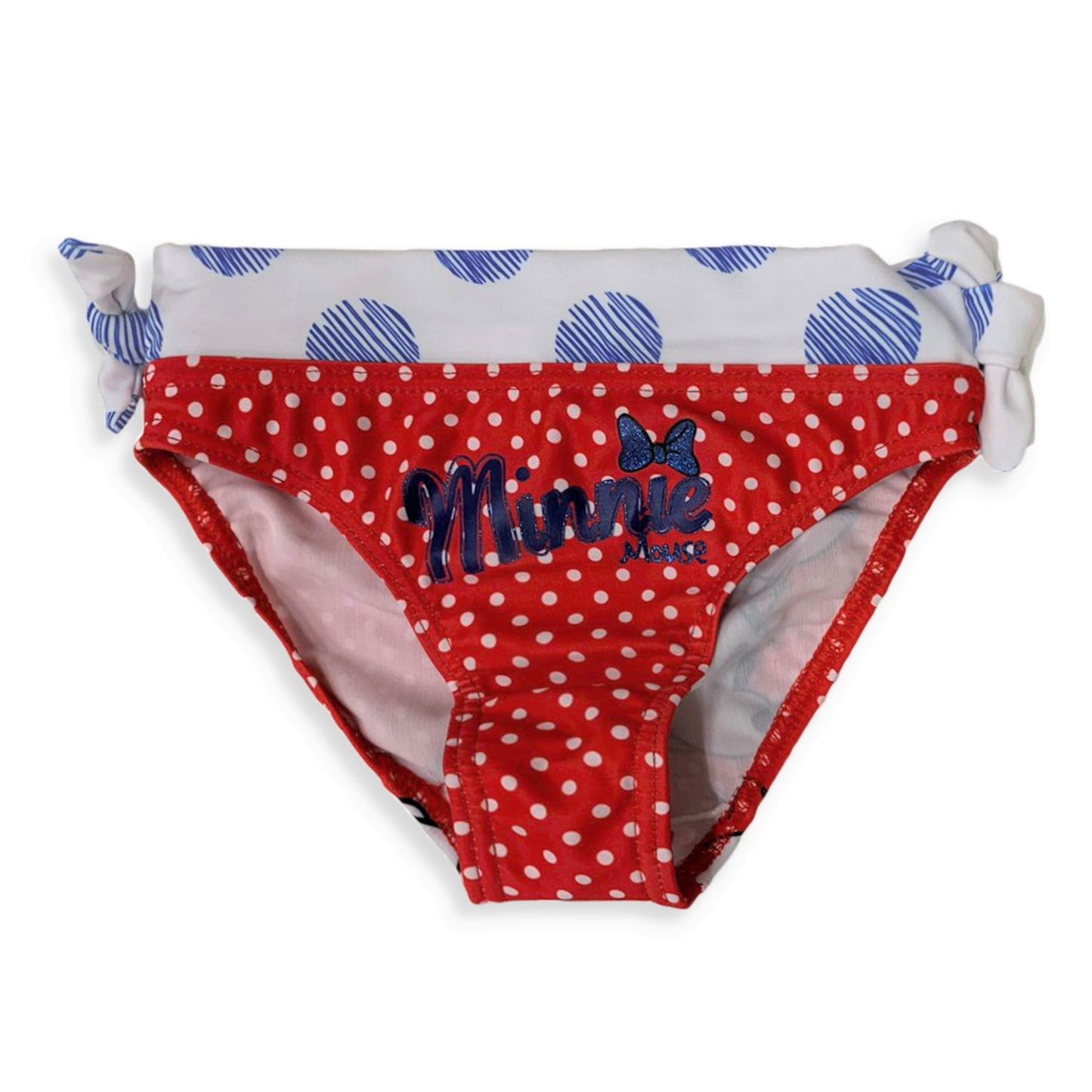 Costume da mare ufficiale Disney Minnie per bambina slip piscina 3124