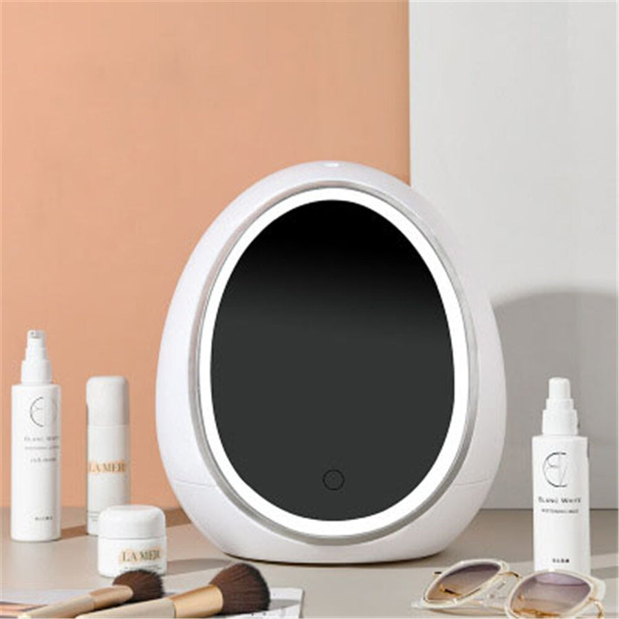 Organizer per cosmetici con specchio LED