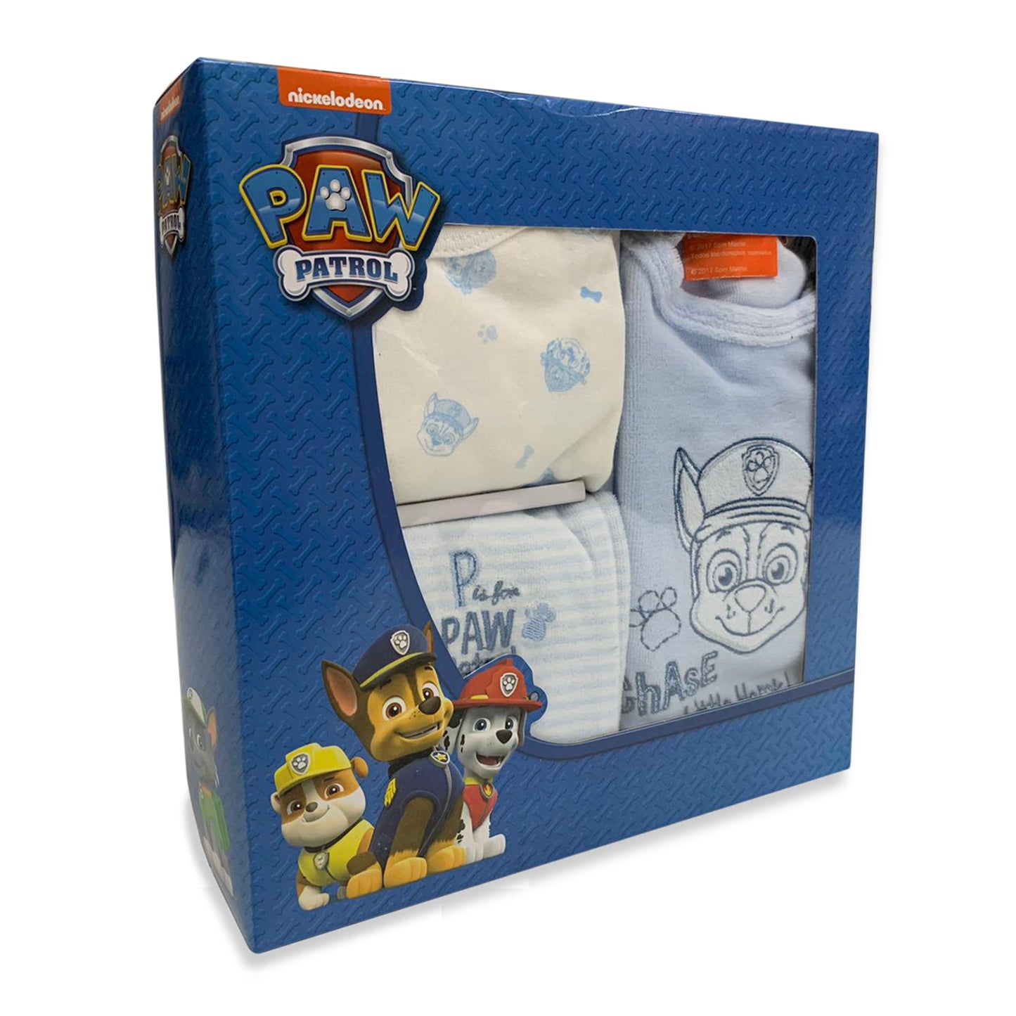 Set 2 pezzi pigiamino body maniche lunghe Paw Patrol pigiama bimbo neonato 3429