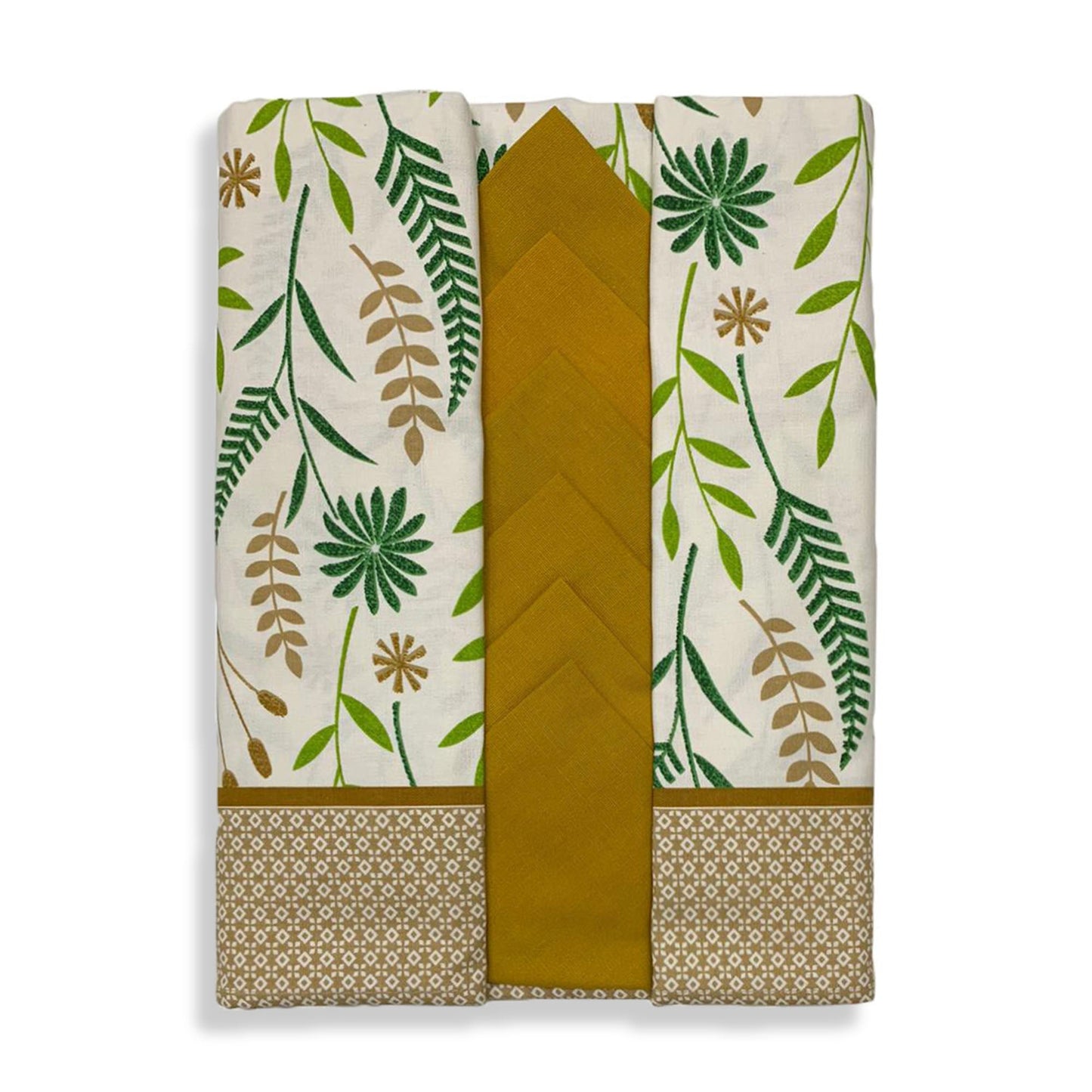 Servizio da tavola Preziosa Home 12 posti tovaglia panama + tovaglioli 3491