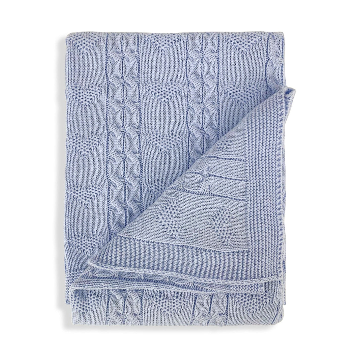 Copertina Neonato in filo effetto lana Culla Carrozzina Nazareno Gabrielli 3801