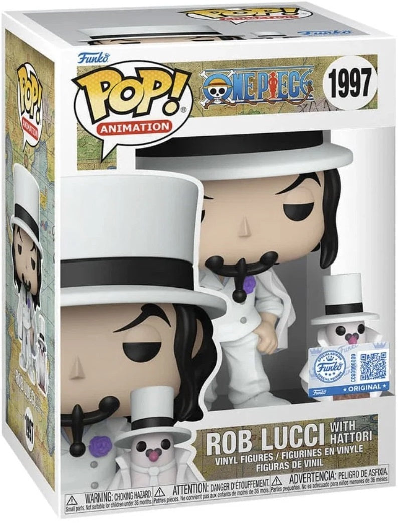 Funko Pop ! Animation One Piece - (1997) Rob Lucci Vinile 9Cm Nuovo Collezione
