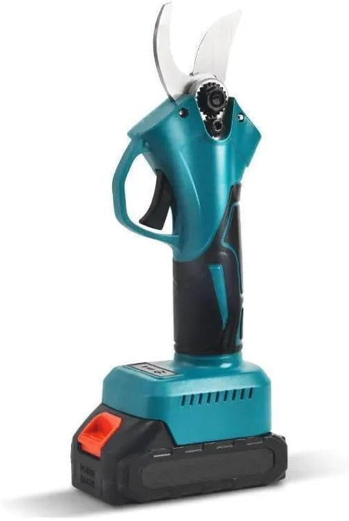 Kit Potatura 2 in 1 Forbice e Mini Motosega a Batteria da 6 Pollici, Con 2 Batterie Ricaricabili e Accessori per Giardinaggio