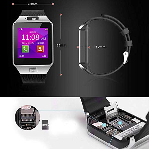 Smartwatch Orologio Telefono Bluetooth Sim Card Micro SD Phone