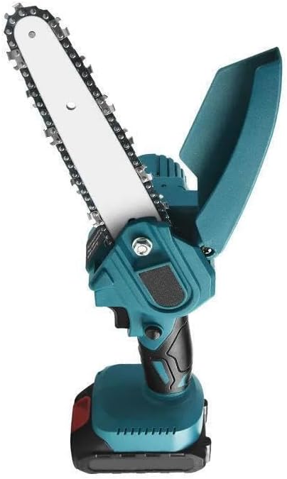 Kit Potatura 2 in 1 Forbice e Mini Motosega a Batteria da 6 Pollici, Con 2 Batterie Ricaricabili e Accessori per Giardinaggio