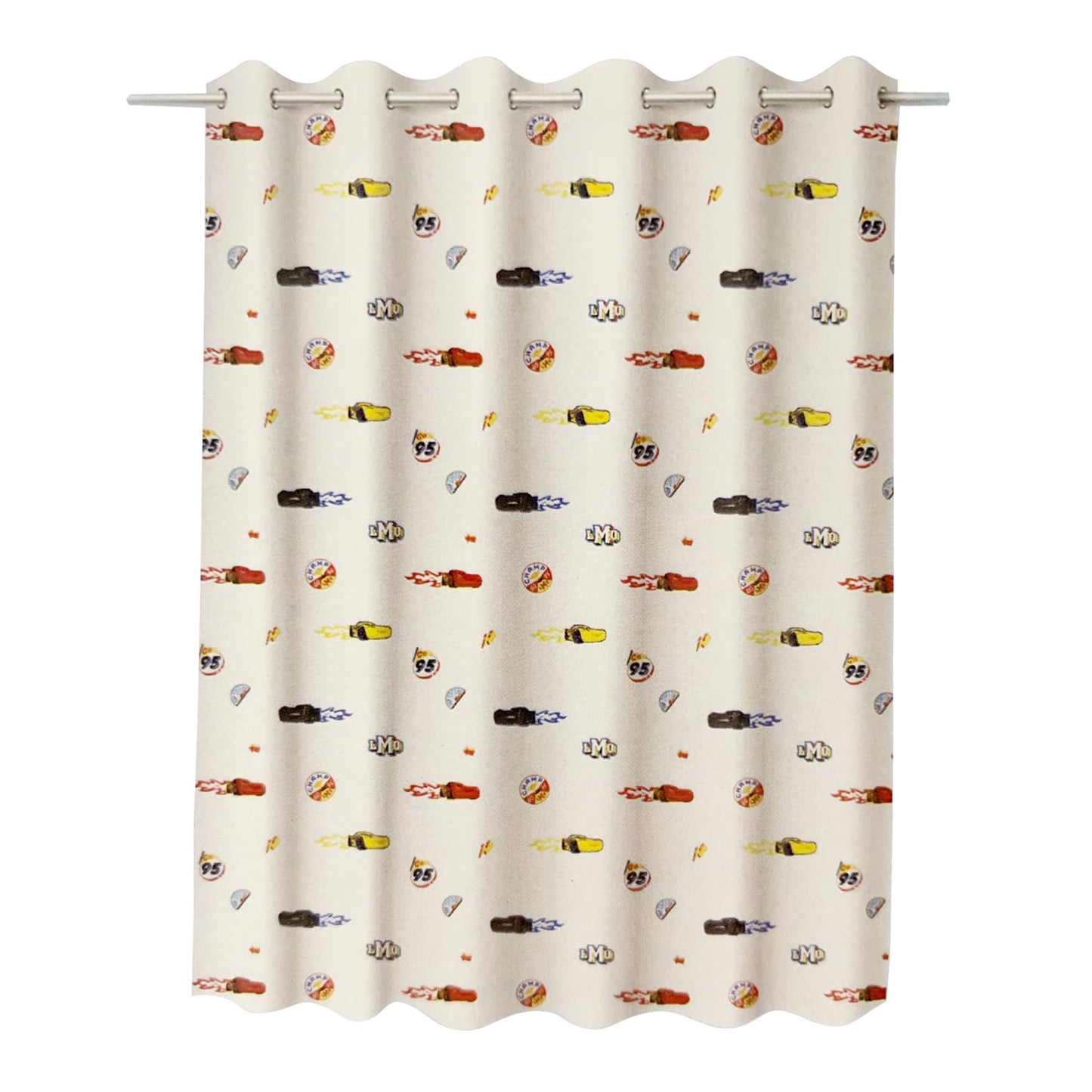 Tenda Cars Disney 1 Velo Idea Regalo Cameretta 140x290 con borchie 4292