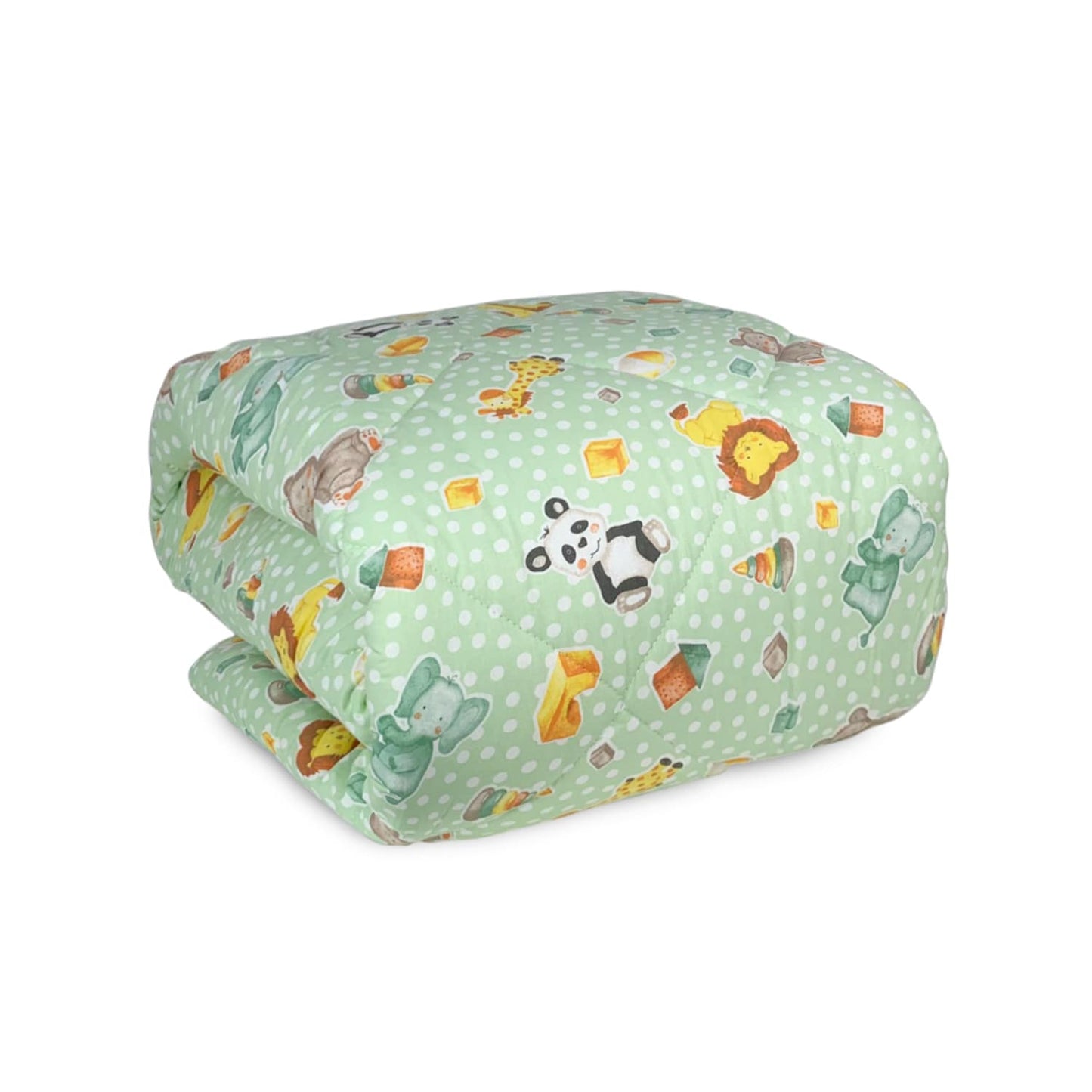 Trapunta invernale piumone Biancaluna Karina per culla lettino + paraurti 4297