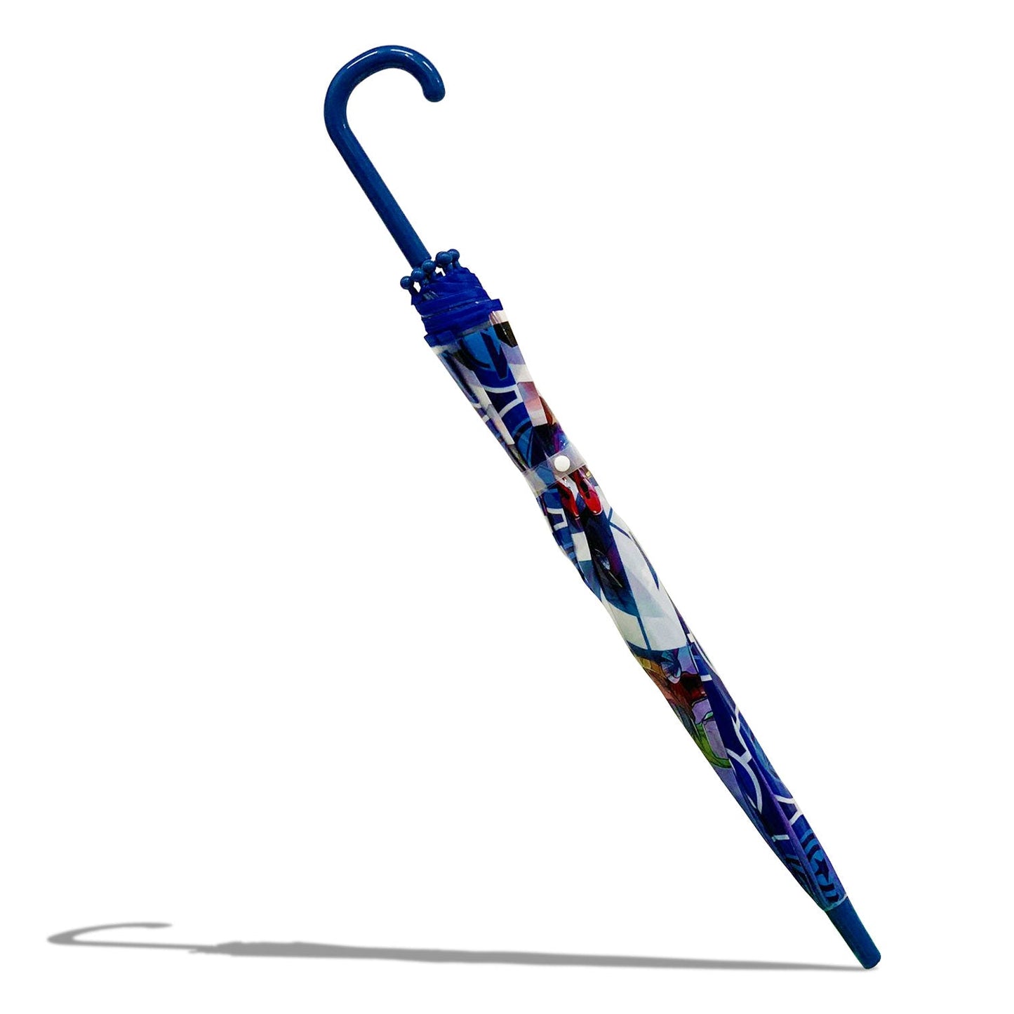 Ombrello Marvel Avengers trasparente automatico bambini manico ufficiale 4578
