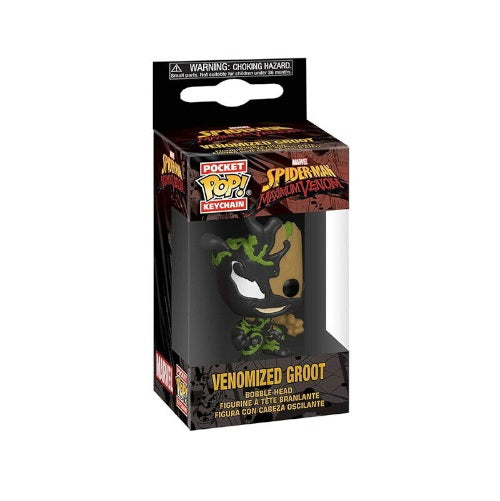 Funko Pop! Pocket Marvel Spider-Man Maximum Venom (Venomized Groot) Portachiavi