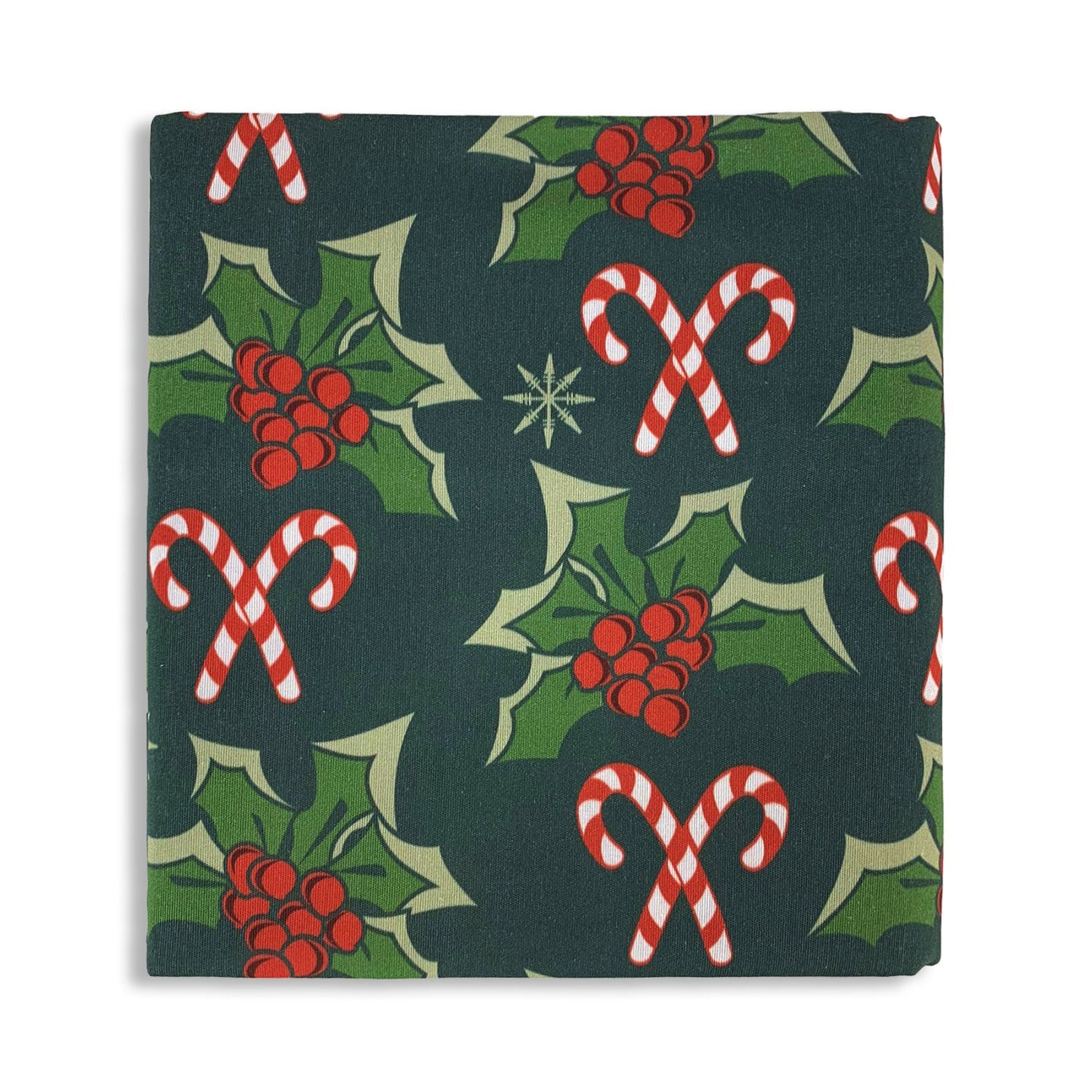 Copritavolo Natalizio Maestri Cotonieri Vischio tovaglia Decori 6 posti 4788