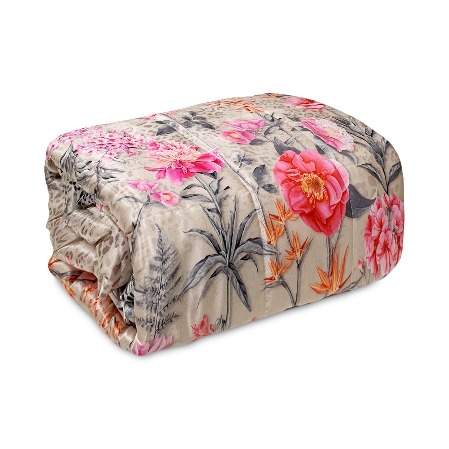 Trapuntino primaverile letto matrimoniale Gardenia floreale Renato Balestra 4865