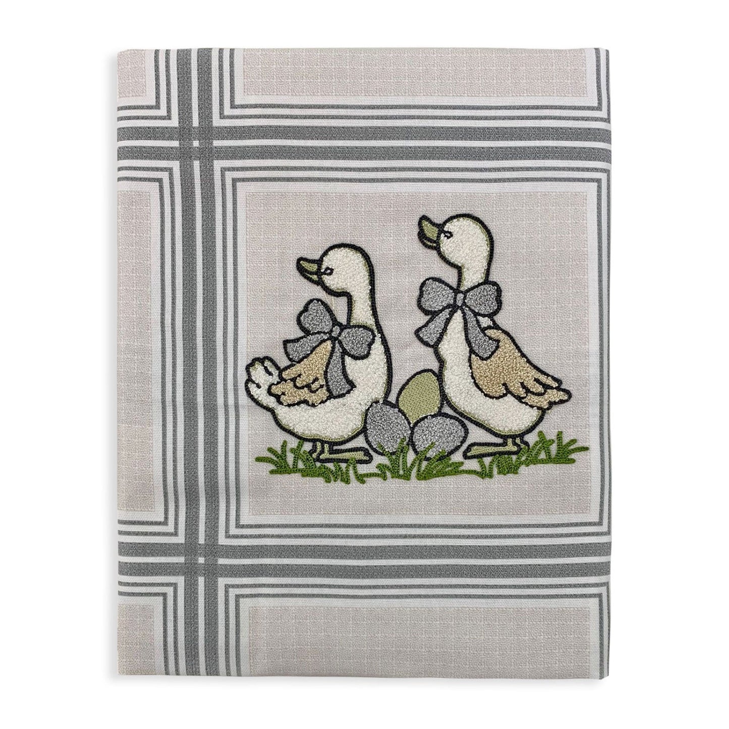 Tovaglia pasquale 6 posti Vingi con ricamo di Pasqua copritavolo in cotone 4939