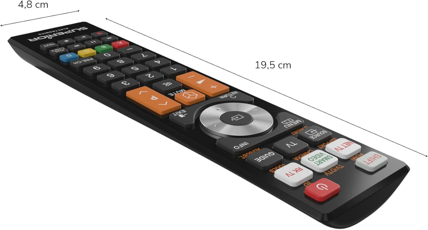 Telecomando Tv Universale Smart Tv Samsung Superior Compatibile Per Samsung