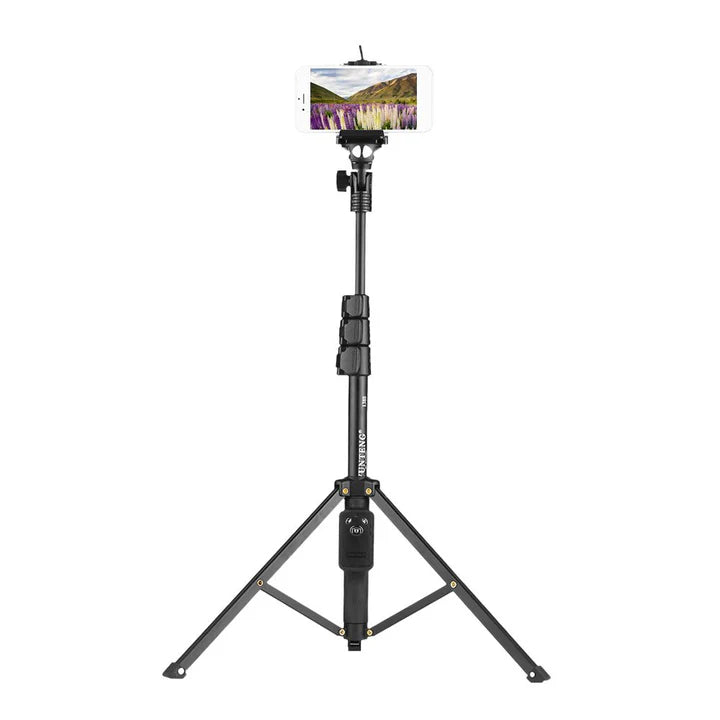 Treppiede Portatile selfie stick con Phone Holder telecomando bluetooth