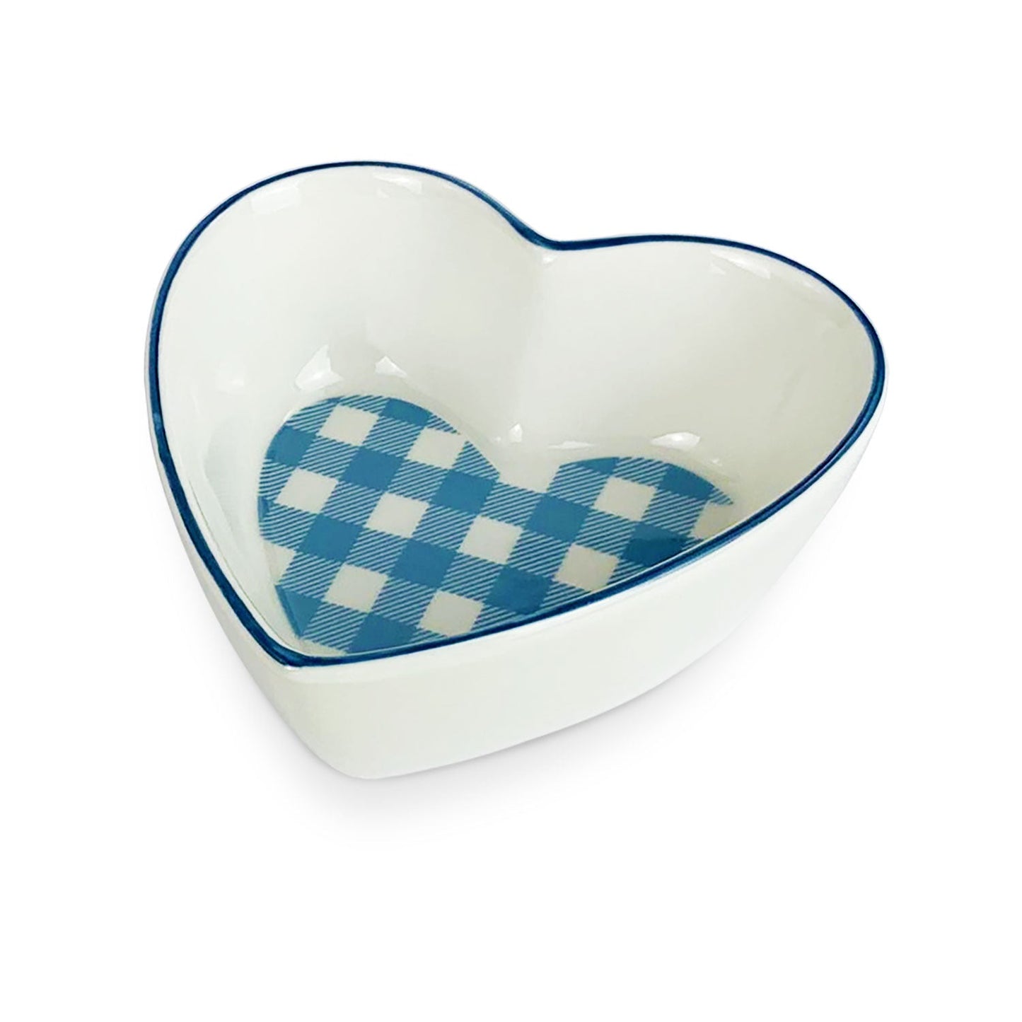 Ciotola Nuvole di Stoffa a forma di Cuore Camilla piatti motivo fiori 5298