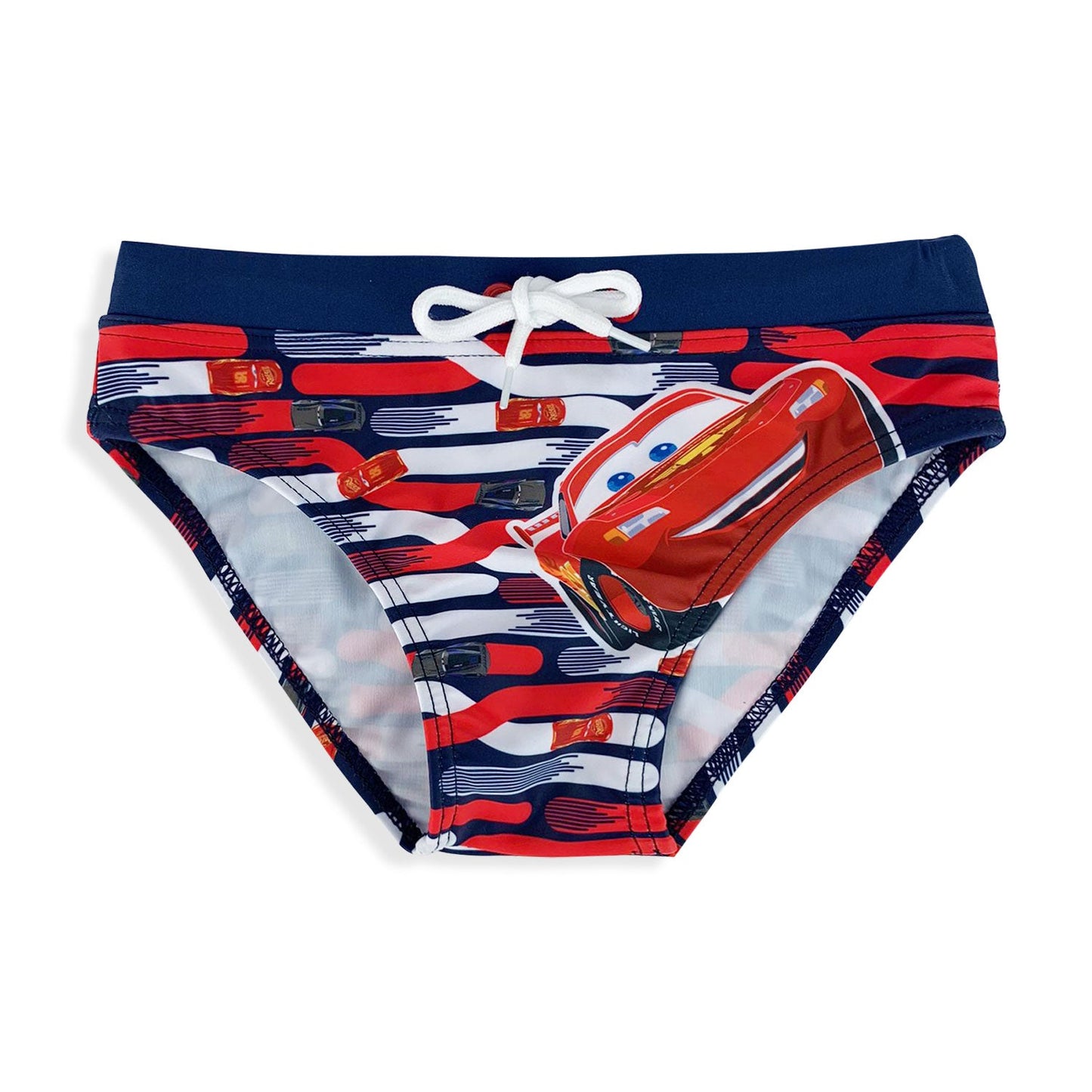 Costume da mare Disney Cars ufficiale Saetta per bambino slip bagno piscina 5353