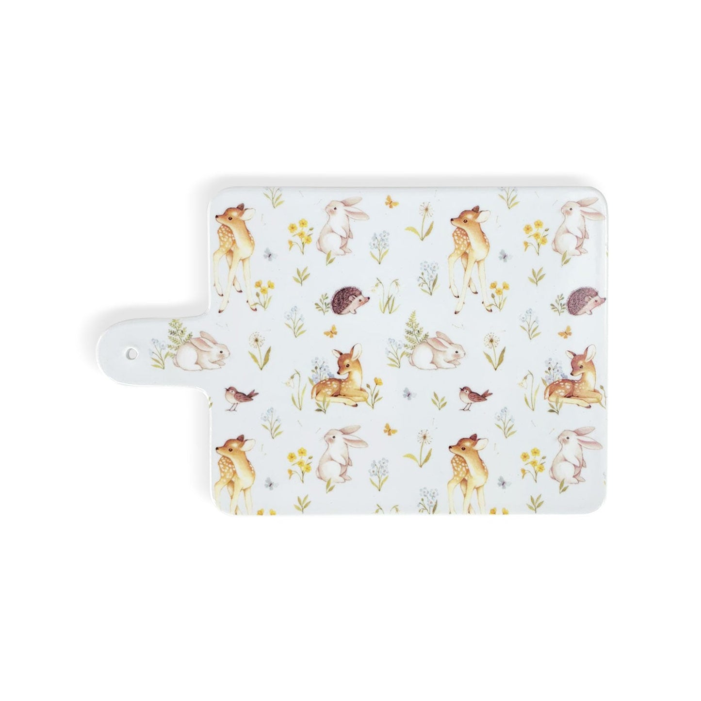 Tagliere in porcellana Isabelle Rose piatto per cucina Shabby chic Forest 5407