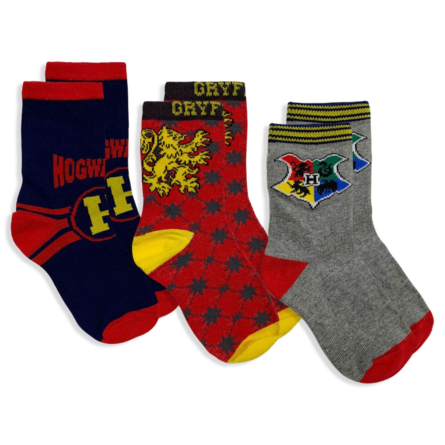 Calzini Harry Potter set 3 paia per bambino in cotone Calze Bimbo 5678