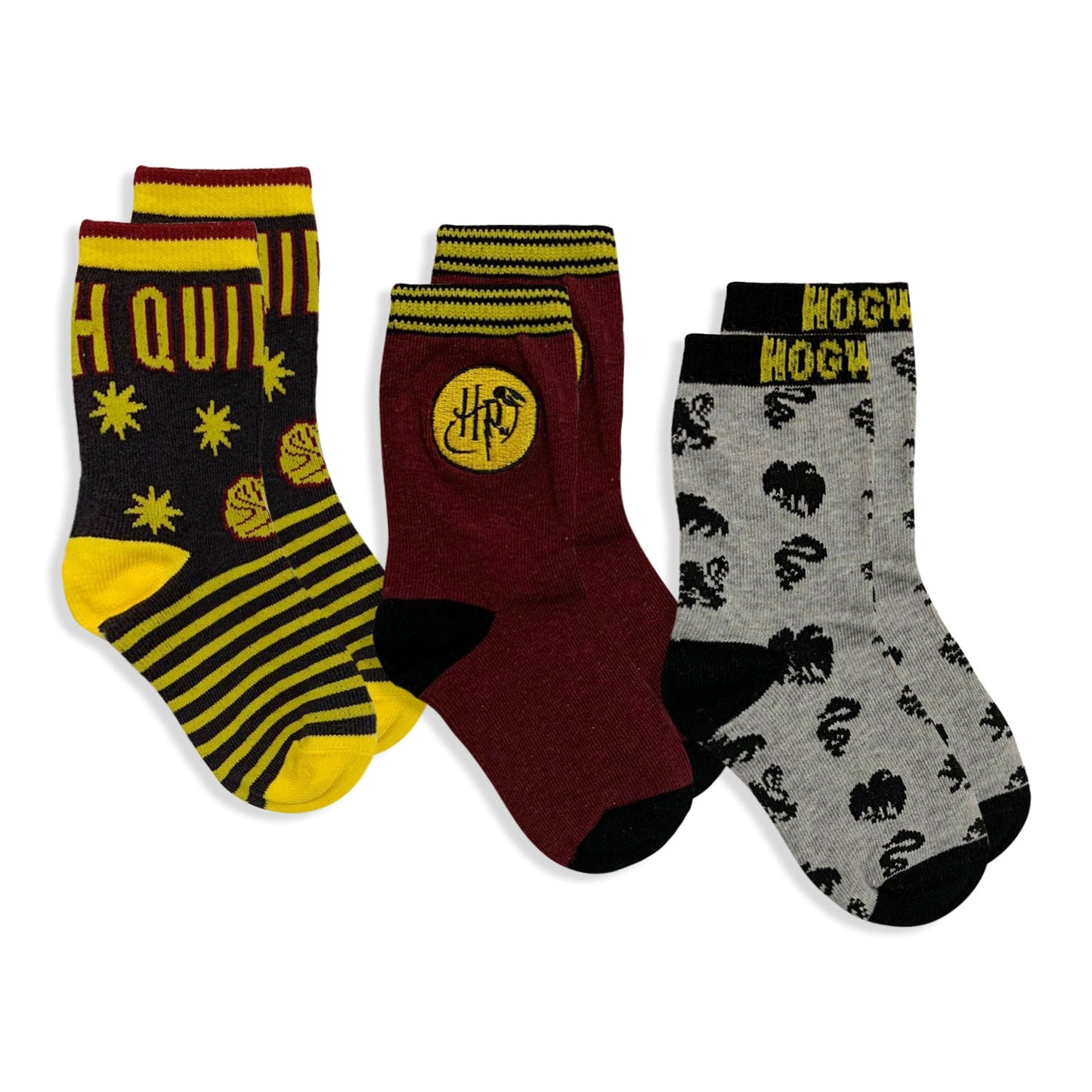 Calzini Harry Potter set 3 paia per bambino in cotone Calze Bimbo 5680