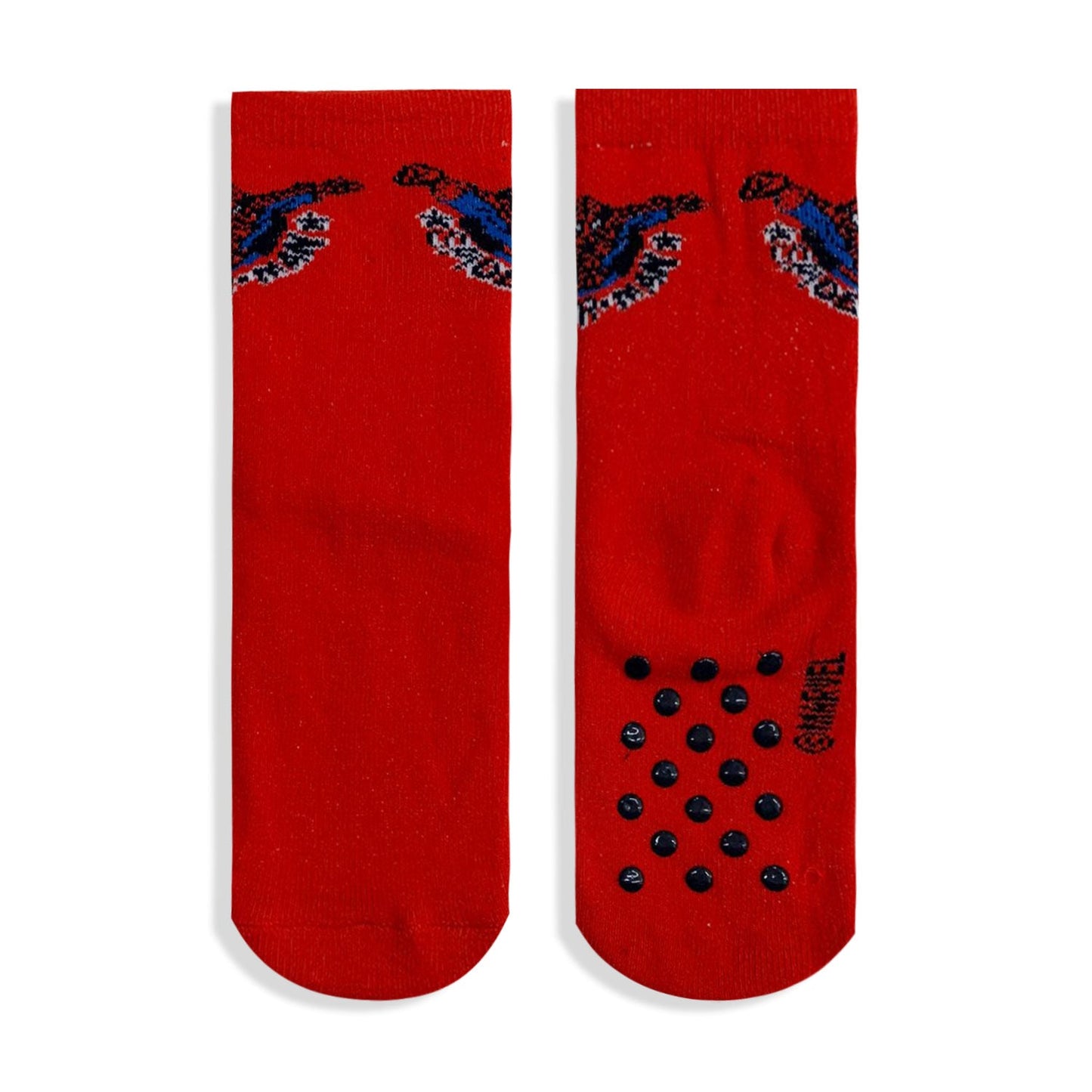 Calzini antiscivolo bambino Marvel Spiderman in cotone 5687