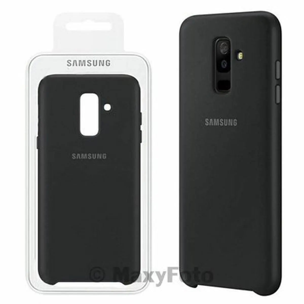 SAMSUNG CUSTODIA ORIGINAL PROTECTIVE DUAL LAYER COVER CASE PER GALAXY A6+ (2018)