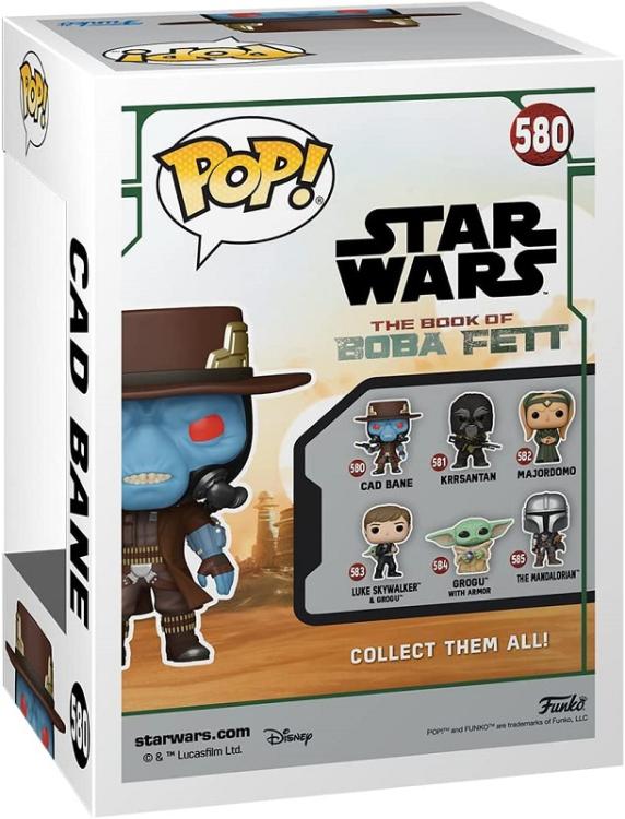 Funko Pop! Star Wars - Book Of Boba Fett (580) Cad Bane - Vinyl Figure Statuetta