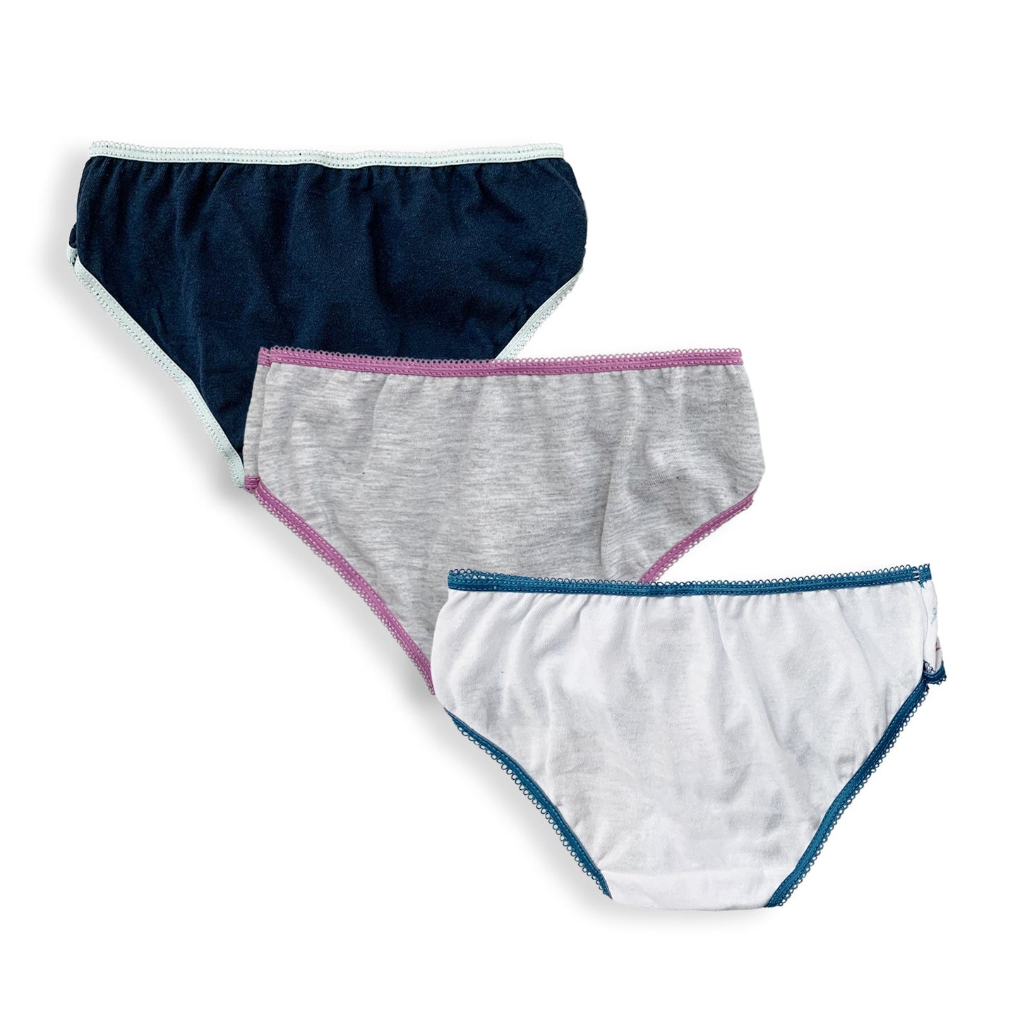 Slip Disney Frozen Elsa 3 pezzi ufficiale bimba shorties mutandine intimo 5966