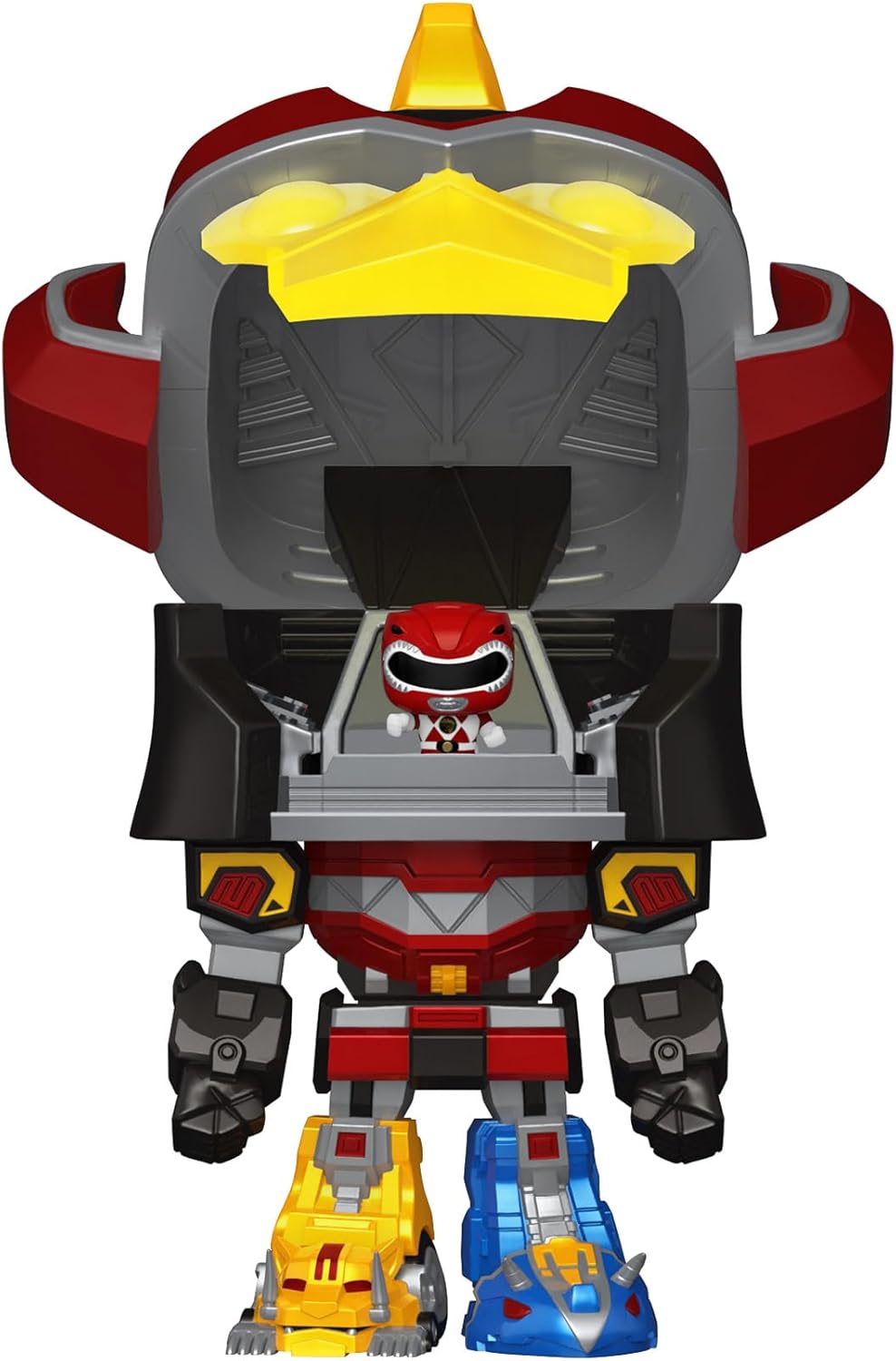 Funko Bitty Pop ! Bitty Bot - Power Rangers Mighty Morphin - Megazord With Red Ranger