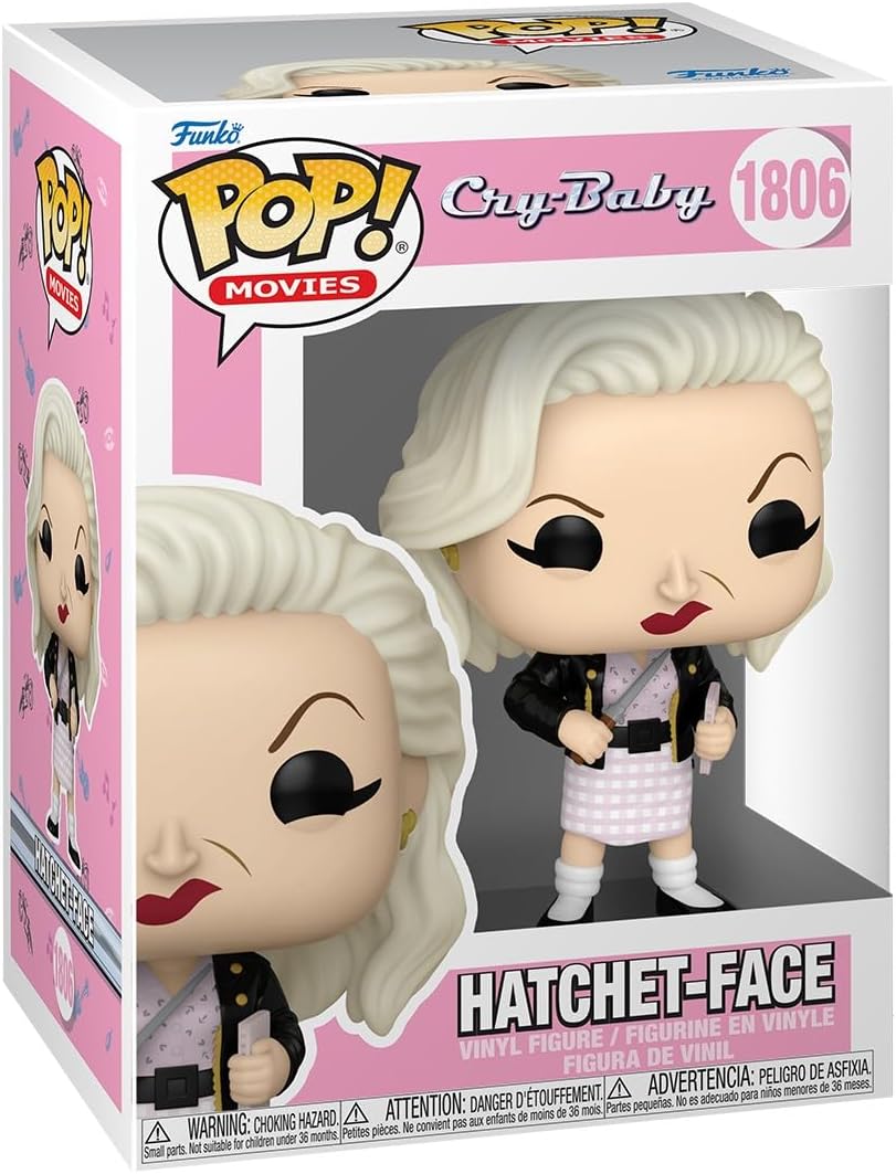 Funko Pop ! Movies - Cry-Baby (1806) Hatchet-Face Vinyl Figure 9cm