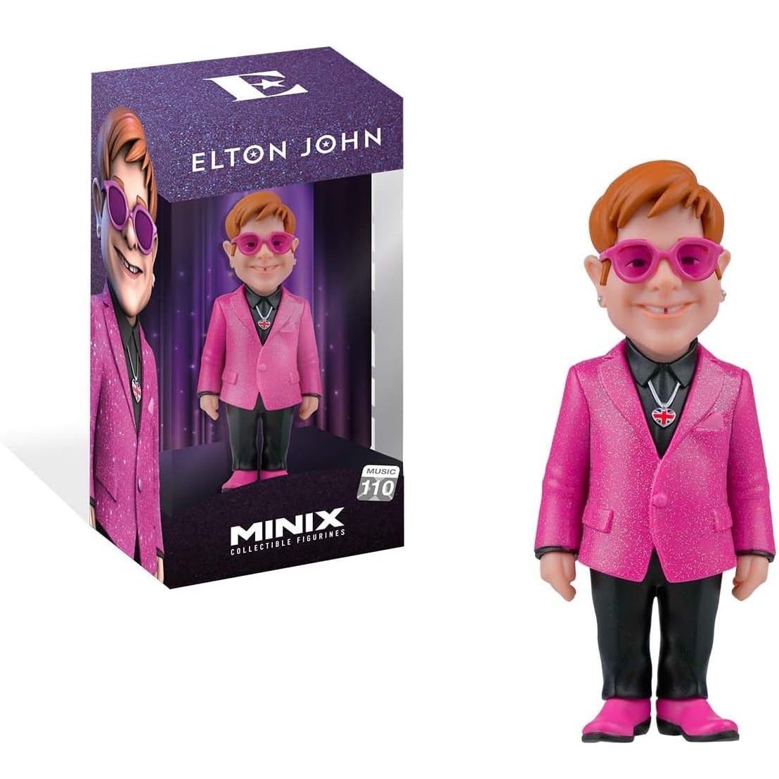 Minix - Elton John (Music 110) - Vinyl Figure 12Cm Statuetta Collezione Nuova