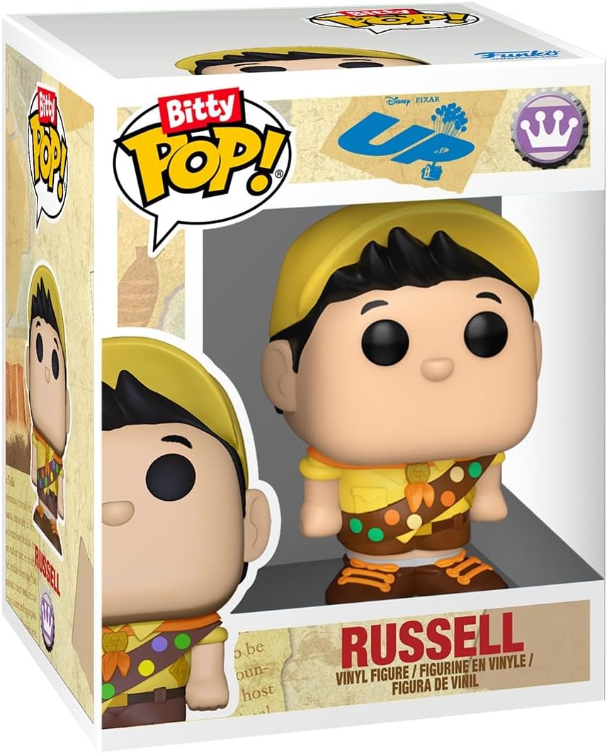 Funko Bitty Pop ! Towns Disney Pixar Up - Russell and the house (Casa)