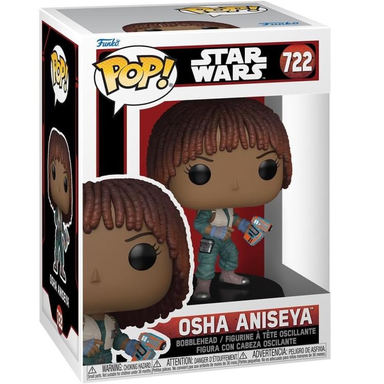 Funko Pop! Star Wars (722) Osha Aniseya Vinyl Figure 9Cm Statuetta Collezionismo