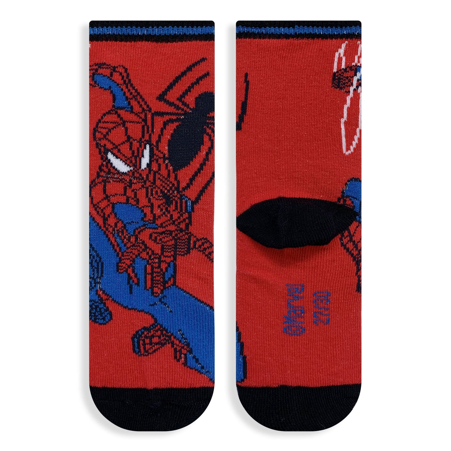 Calzini bambino Marvel Spiderman set 3 paia in cotone 6223