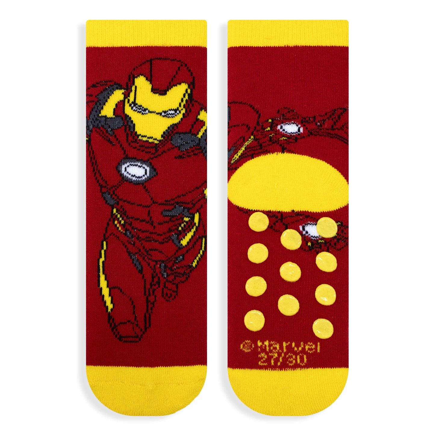 Calzini antiscivolo per bambino Avengers in spugna di cotone invernale 6878