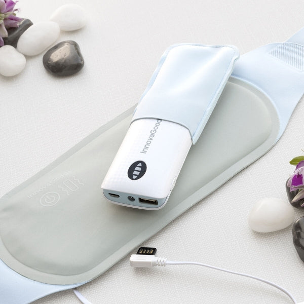 Cintura per Massaggio e Calore Senza Fili con Powerbank Beldisse InnovaGoods