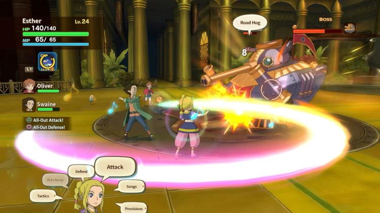 Ni No Kuni: Wrath Of The White Witch Remastered PS4 Game EU Italian