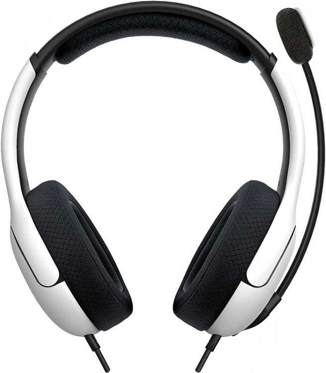 CUFFIE PDP STEREO UFFICIALE CONTROLLER PLAYSTATION LVL40 PER PS4 /PS5 BIANCO