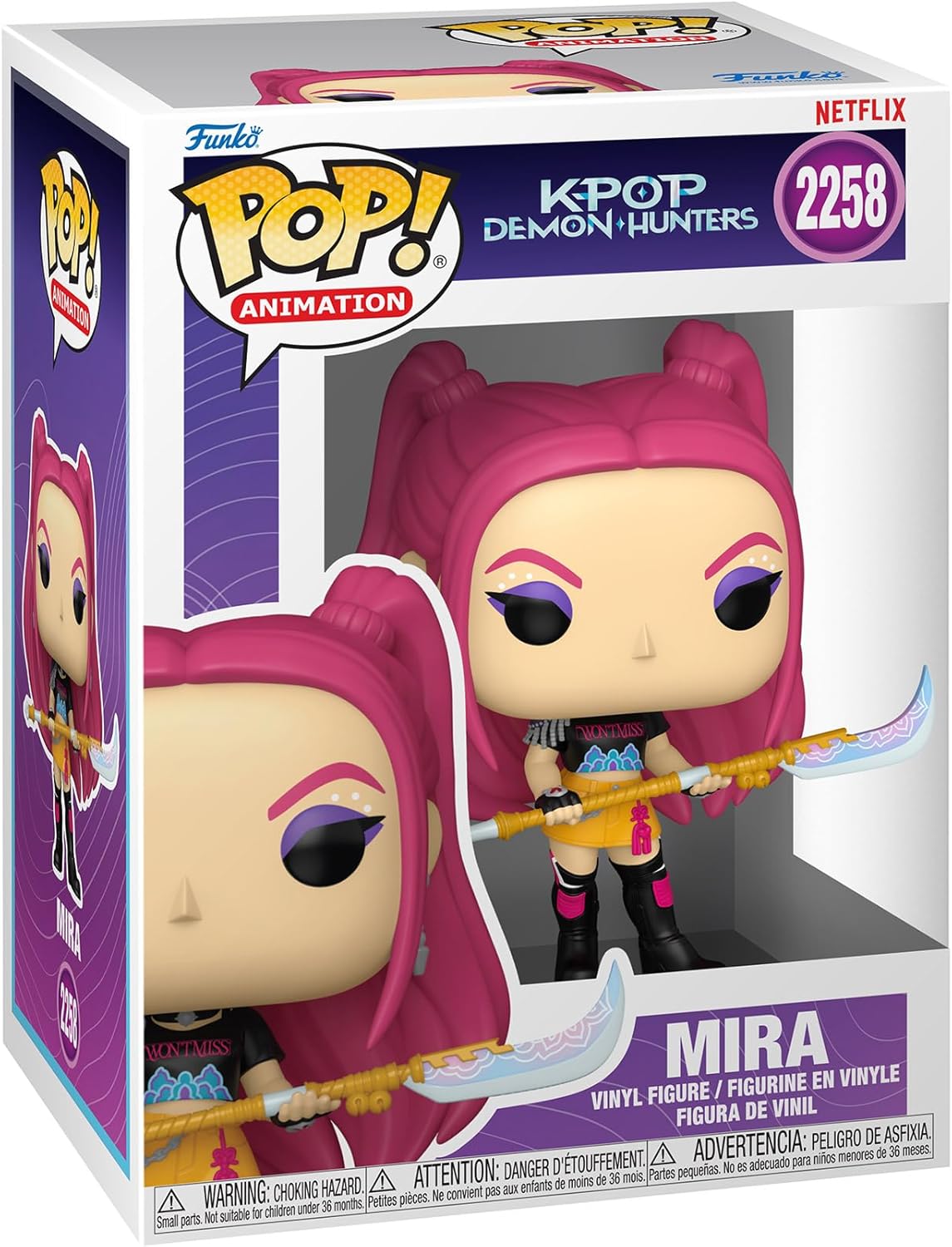 Funko Pop Animation - KPop Demon Hunters (2258) Mira - Figure 9cm (Preordine)