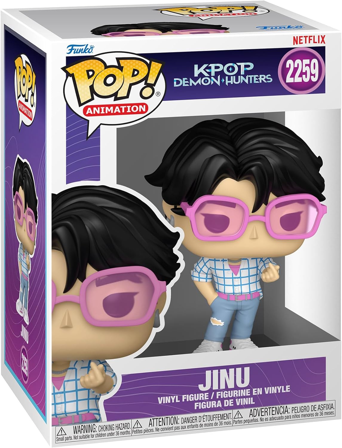 Funko Pop Animation - KPop Demon Hunters (2259) Jinu - Figure 9cm (Preordine)
