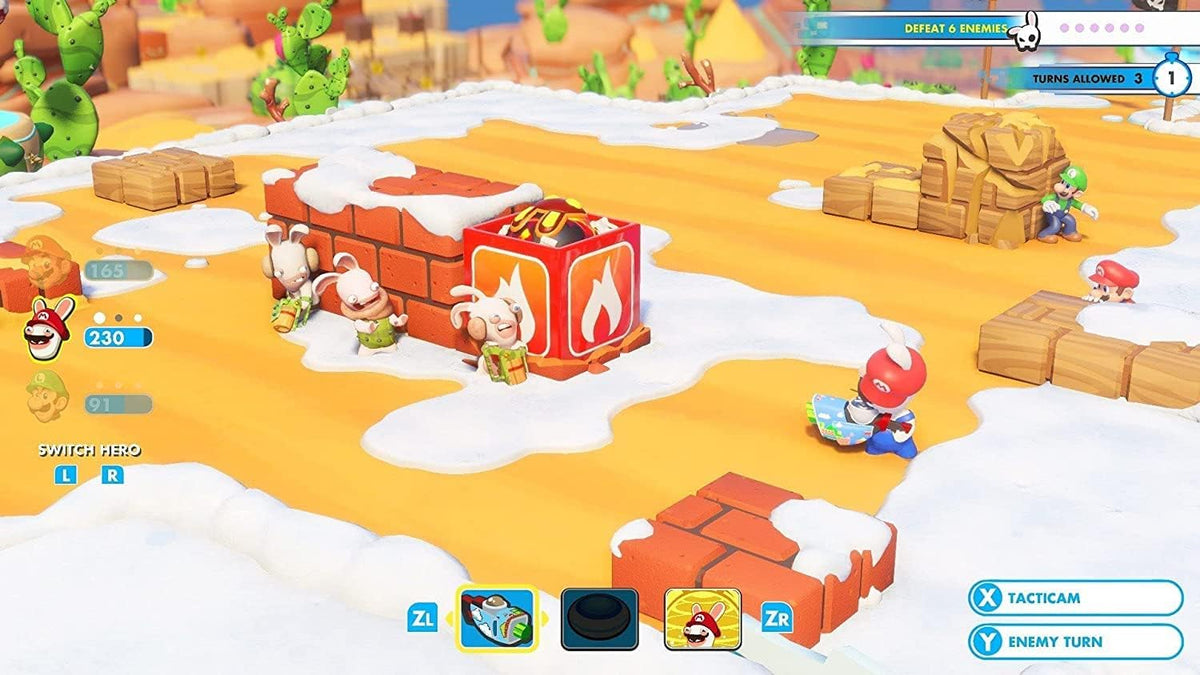 Mario + Rabbids Kingdom Battle Gold Edition Nintendo Switch Videogioco Italiano
