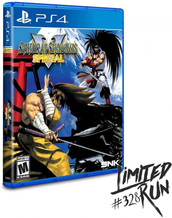 Samurai Shodown V PS4 PlayStation 4 Game New Limited Run #328 EU