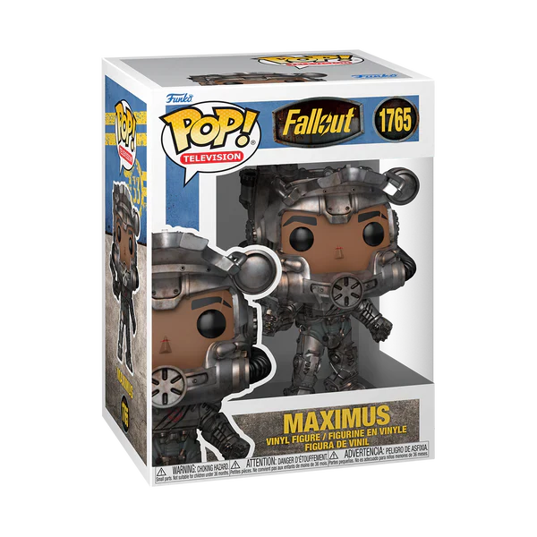 Funko Pop ! TV Fallout Maximus - (1765) Vinyl Figure 9cm Collezione Nuovo